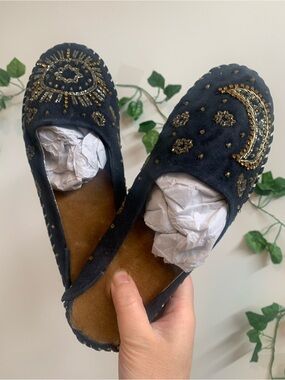 Anthropologie Embellished Women's Slippers